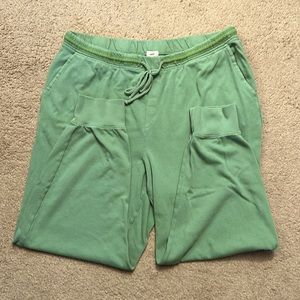 Aerie Sunrise Jogger, Green, Size XXL